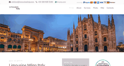 Desktop Screenshot of limousineitaly.com